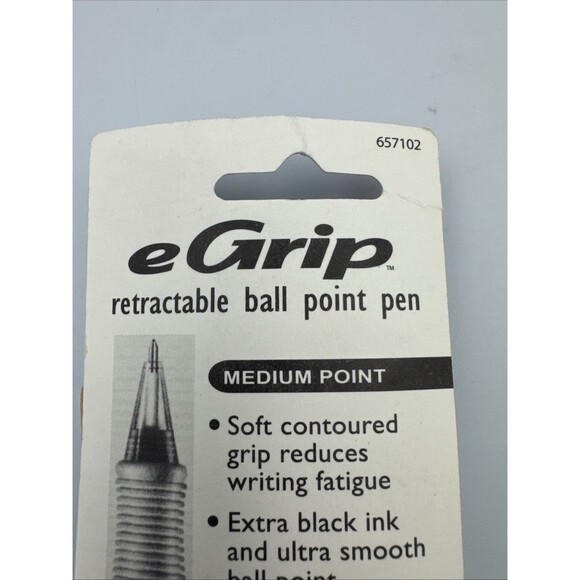 Avery eGrip Ball Point Pen Retractable Comfort Easy Grip Lot of 2 - Picture 5 of 5